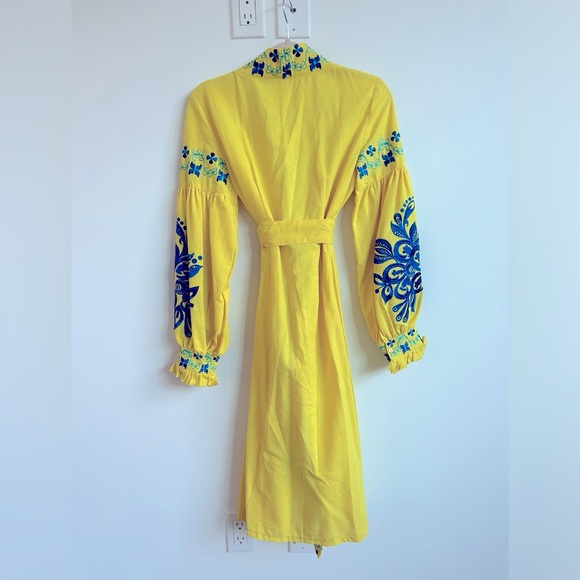 Ukrainian embroidered Vyshyvanka dress NWOT - Picture 7 of 8